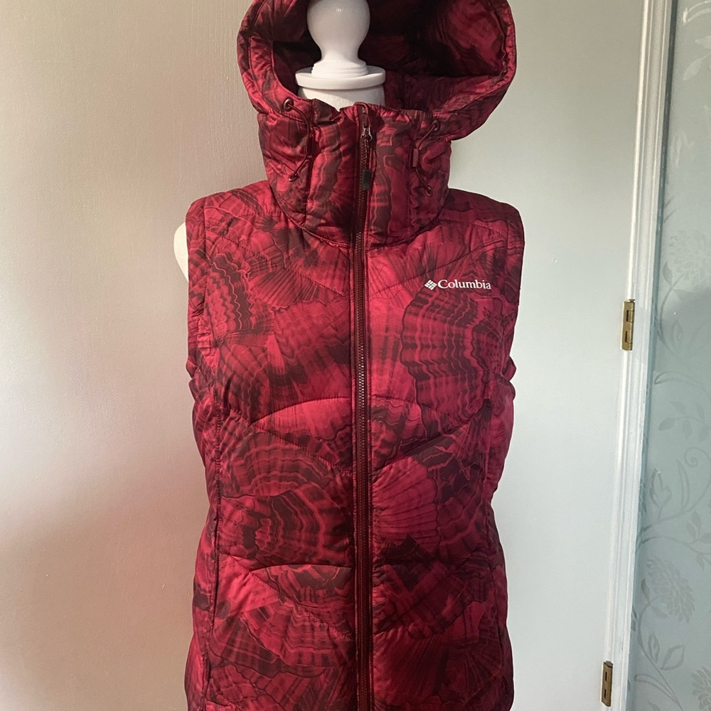 Columbia Omni heat hooded vest